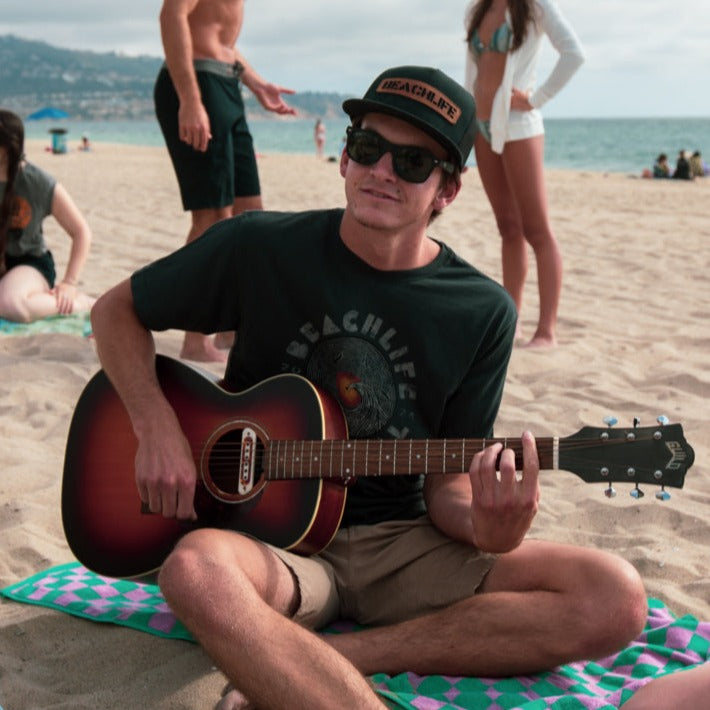 Black Record Tee 2024 Lineup BeachLife General Store