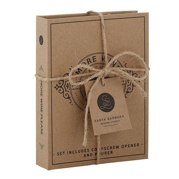 Book Gift Box - Wine Stopper