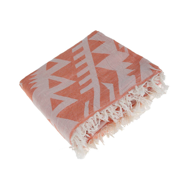 Kilim Peshtemal Cotton Throw Blanket or Beach Towel