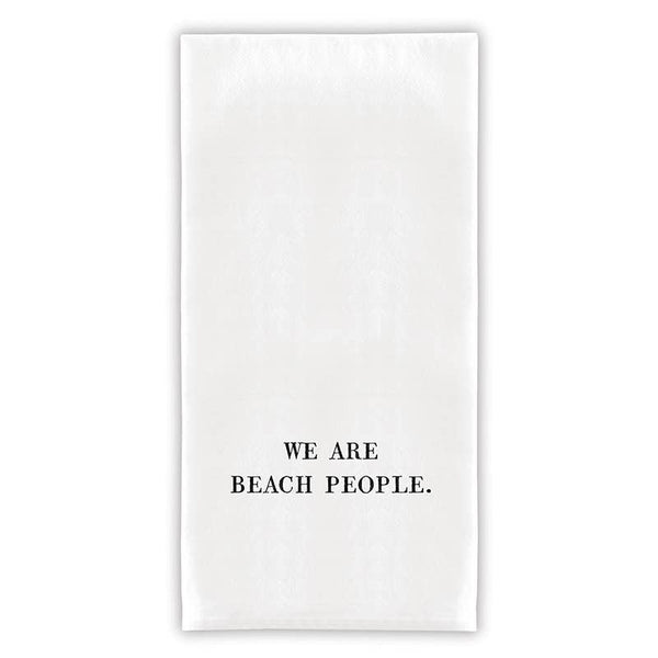 We Are Beach People Tea Towels