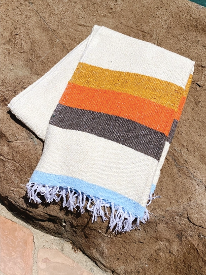 Sustainable Recycled Throw Blanket