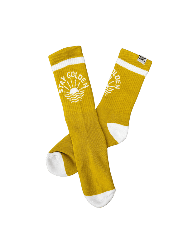 Crew Socks - Stay Golden