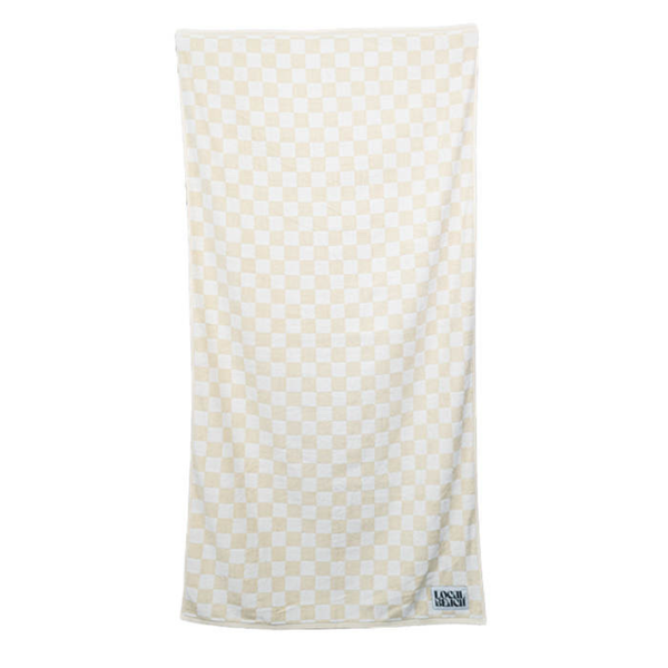 Checker Beach or Bath Towel