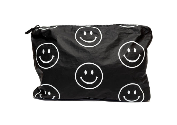 Water Resistant Tyvek Pouch - Smiley