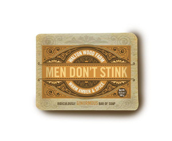 Men Don't Stink Soap - Warm Amber & Spice