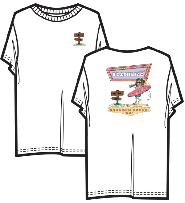 BeachLife Nights x SMKFLWR Festival Tee