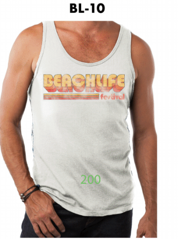 Men's White Tank