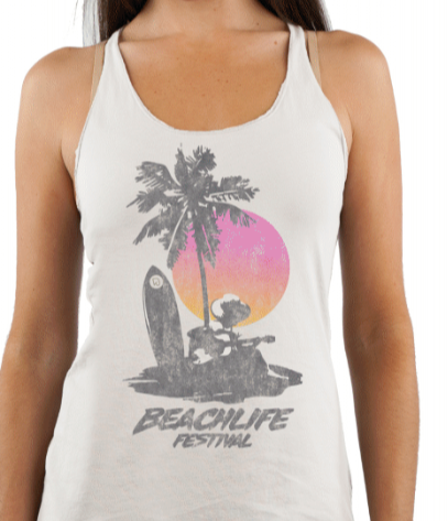 Women's White Tank