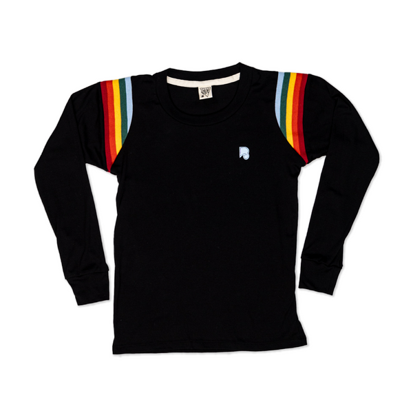 Black Women's Becca Rainbow Tee