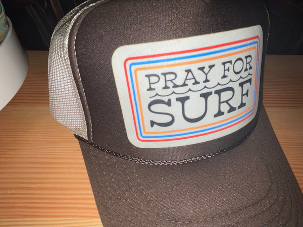 PRAY FOR SURF Trucker Hat