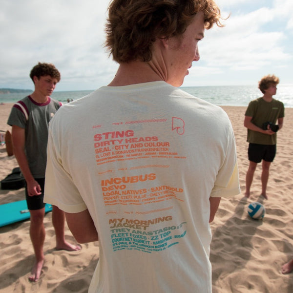 White Surfer Tee - 2024 Lineup