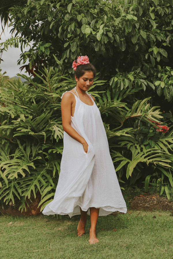 Double Gauze Maxi Dress