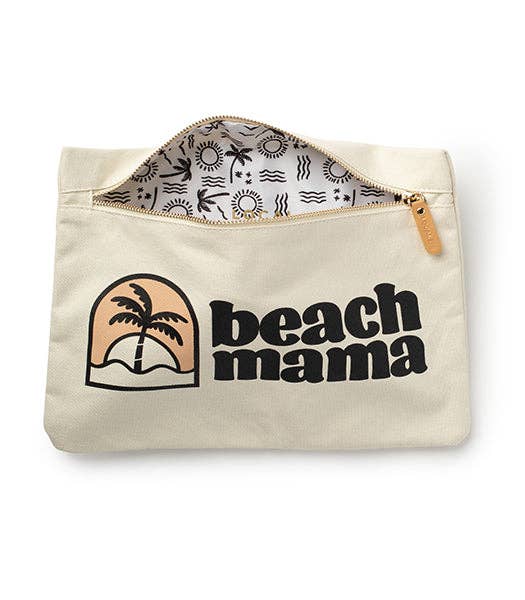 Canvas Traveler Bag - Beach Mama