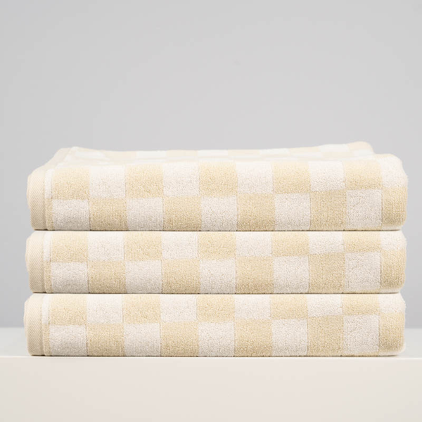 Checker Beach or Bath Towel