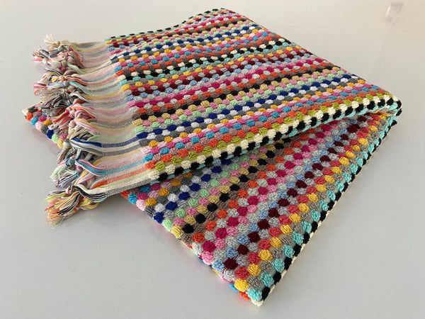 Soft + Thick Bath or Beach Towel - Multicolor