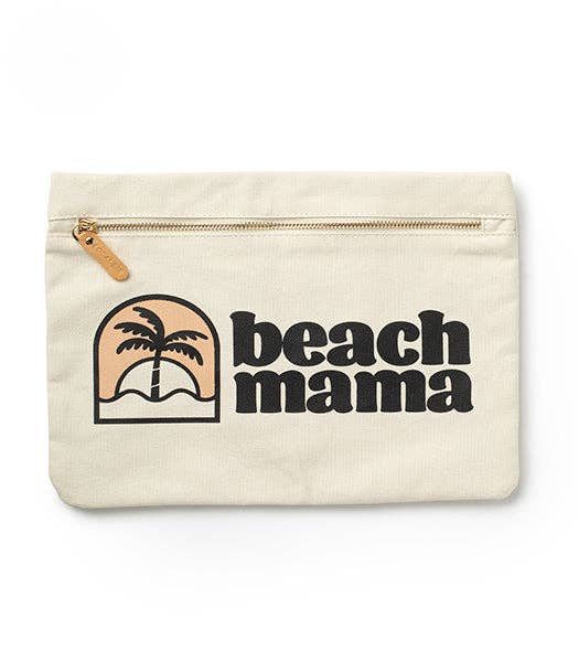 Canvas Traveler Bag - Beach Mama