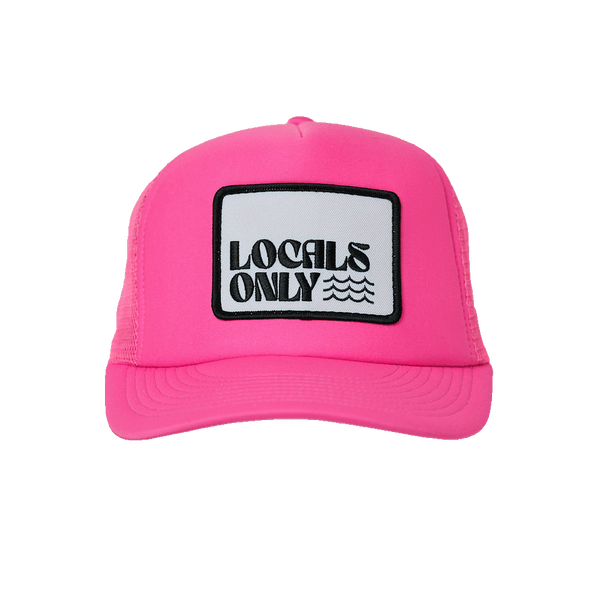 Locals Only Patch Trucker Hat