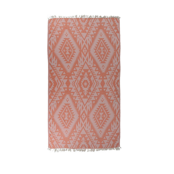 Kilim Peshtemal Cotton Throw Blanket or Beach Towel