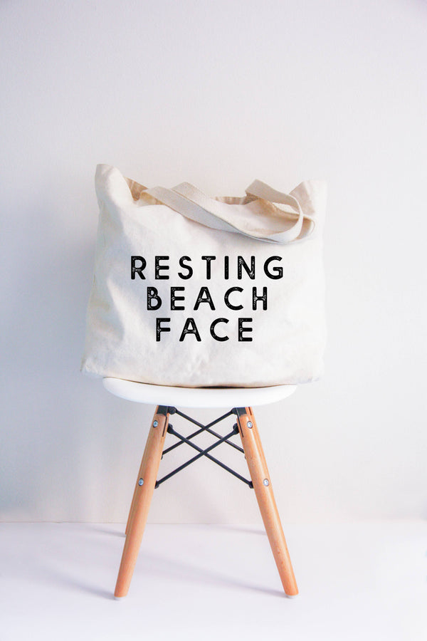 Tote Bag - Resting Beach Face